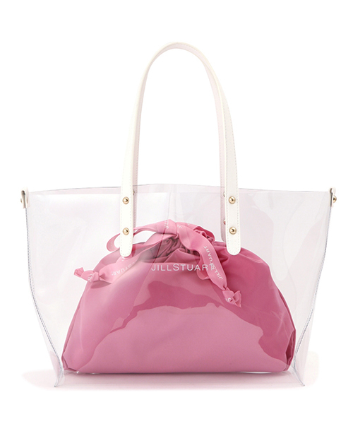 JILL STUART(ジルスチュアート)の「【WEB限定】クリアトートバッグ(トートバッグ・レディース・ブルー/ピンク・フリ-)」の16枚目の写真