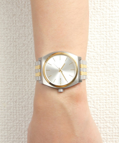 NIXON デニムストラップ アナログ時計 NIXON 腕時計 「NIXON/ニクソン」Time Teller OPP 時計 アナログ