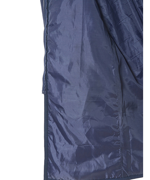 fifth（フィフス）の「ノーカラーキルティングコート（ノーカラージャケット・レディース・ブラック/ネイビー/グレー/カーキ/キャメル・SMALL/MEDIUM/LARGE）」の12枚目の写真