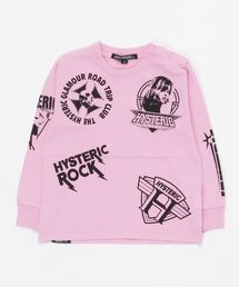 JOEY HYSTERIC | HYS SCRATCH pt リブ付Tシャツ【XS/S/M】(Tシャツ/カットソー)