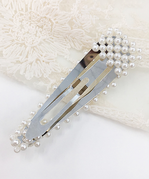 apres jour（アプレジュール）の「【apres jour×ARIAZ】パールぱっちんピン（ヘアピン・レディース・シルバー/ゴールド/ライトグレー/ライトブルー/パープル/その他/イエロー/ライトピンク・FREE）」の14枚目の写真