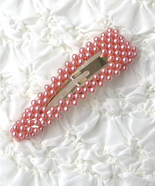 apres jour（アプレジュール）の「【apres jour×ARIAZ】パールぱっちんピン（ヘアピン・レディース・シルバー/ゴールド/ライトグレー/ライトブルー/パープル/その他/イエロー/ライトピンク・FREE）」の5枚目の写真