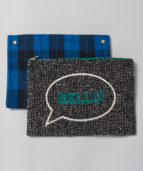 Another Edition（アナザーエディション）の「AE×VOTAN/T TWD CLT（クラッチバッグ・レディース・ケリー/レッド・フリー）」の4枚目の写真