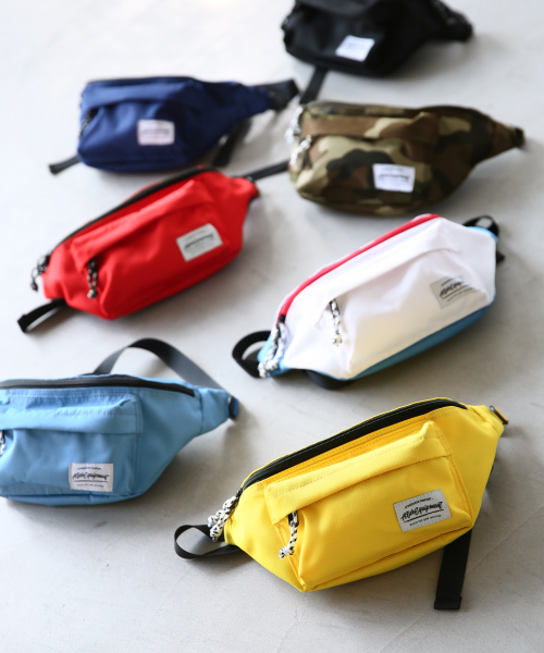 GLOBAL WORK（グローバルワーク）の「ウェストバッグSS/820393（ボディバッグ/ウエストポーチ・メンズ・ライトブルー/ブラック/ネイビー/レッド/カーキ/ライトイエロー/ホワイト/ベージュ/グレー・FREE）」の8枚目の写真