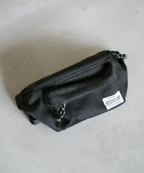 GLOBAL WORK（グローバルワーク）の「ウェストバッグSS/820393（ボディバッグ/ウエストポーチ・メンズ・ライトブルー/ブラック/ネイビー/レッド/カーキ/ライトイエロー/ホワイト/ベージュ/グレー・FREE）」の3枚目の写真