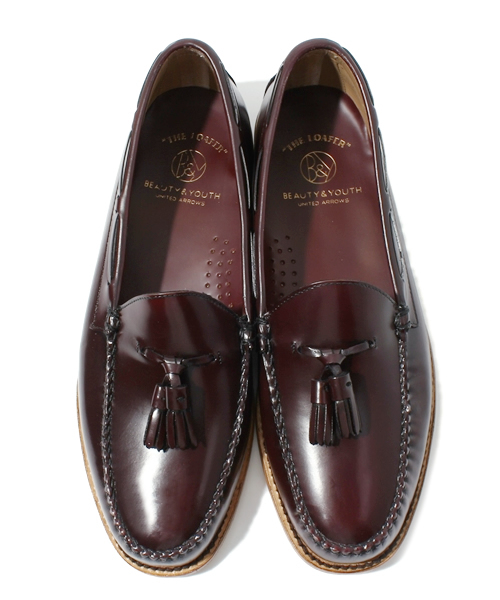 BEAUTY&YOUTH UNITED ARROWS（ビューティーアンドユースユナイテッドアローズ）の「BY レザー タッセル ローファー（ドレスシューズ・メンズ・ブラック/ワインレッド・7/7h/8/8h/9/9h）」の10枚目の写真