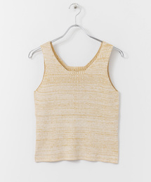 DOORS import Rib knit melange vest∴