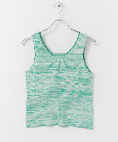 URBAN RESEARCH DOORS（アーバンリサーチドアーズ）の「DOORS import　Rib knit melange vest∴（ニット/セーター・レディース・レッド系その他/グリーン系その他/イエロー系その他・FREE）」の8枚目の写真