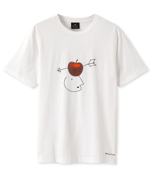 Paul Smith Drawn By Paul Apple Arrow Print T Shirt 011r Wear