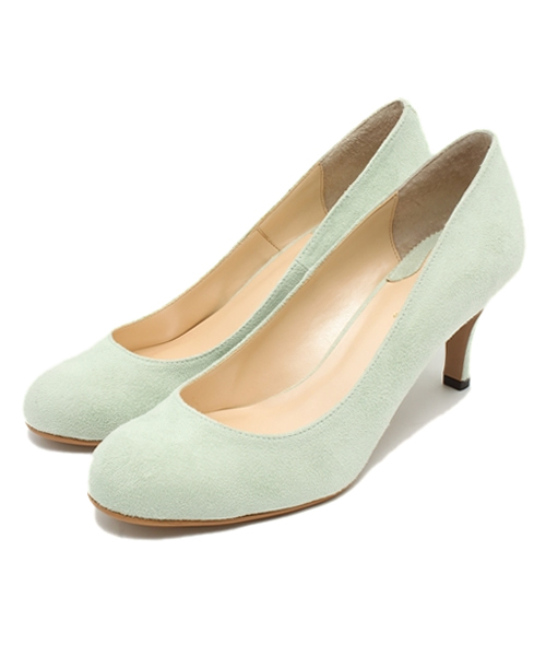 green label relaxing（グリーンレーベルリラクシング）の「GT シルキーパンプス NEW  ◆（パンプス・レディース・パープル/ネイビー/ブラック/ピンク/ロイヤルブルー/ケリー/イエロー/ベージュ/グレー/ワインレッド・22.5cm/22cm/24.5cm/25cm/24cm/23.5cm/23cm）」の5枚目の写真