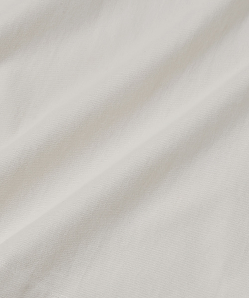 ZOZO（ゾゾ）の「ヘビーウェイトコットンクロップドTシャツ[WOMEN]（Tシャツ/カットソー・レディース・ホワイト×ネイビー/オフホワイト/ブラック/ホワイト×レッド/グレー/ホワイト×ブルー/ベージュ/ピンク・マルチサイズ）」の20枚目の写真