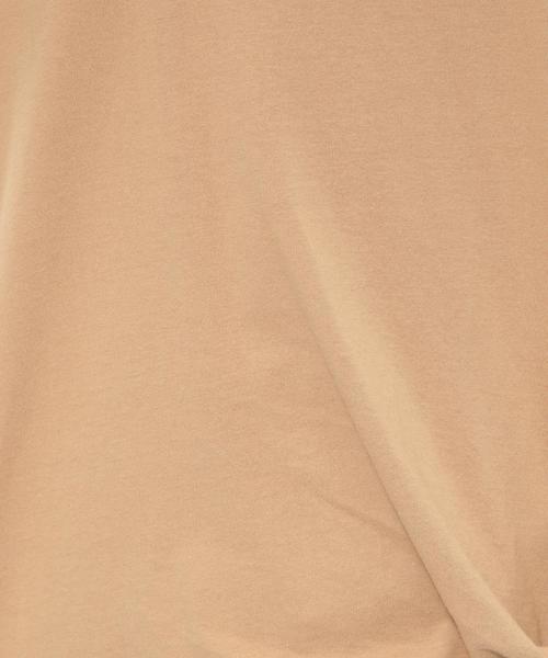 LAKOLE(ラコレ)の「フロントツイストTシャツワンピース / LAKOLE(ワンピース・レディース・ブラック/ピンク/ベージュ・MEDIUM/SMALL)」の14枚目の写真