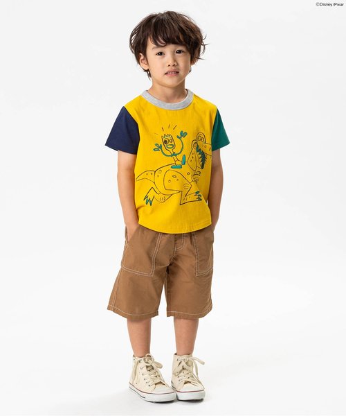 Disney（ディズニー）の「/ディズニーキャラクター手書き風Tシャツ（トイ・ストーリー）（Tシャツ/カットソー・キッズ・イエロー/ブルー・90/100/110/120/80）」の10枚目の写真