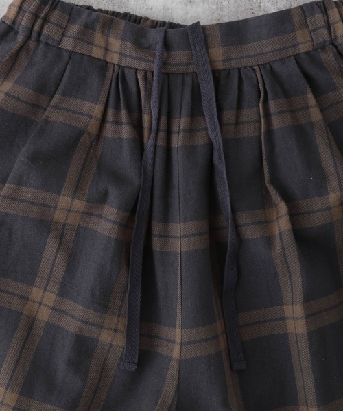 LEPSIM（レプシィム）の「★WEB限定アイテム★チェックマキシスカーチョ　852074（その他パンツ・レディース・ダークブラウン/ネイビー/ブラウン/ベージュ/ダークネイビー・MEDIUM/LARGE）」の13枚目の写真