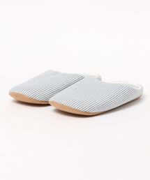 LAKOLE | ストライプ柄インソールスリッパ / LAKOLE(ルームシューズ/スリッパ)