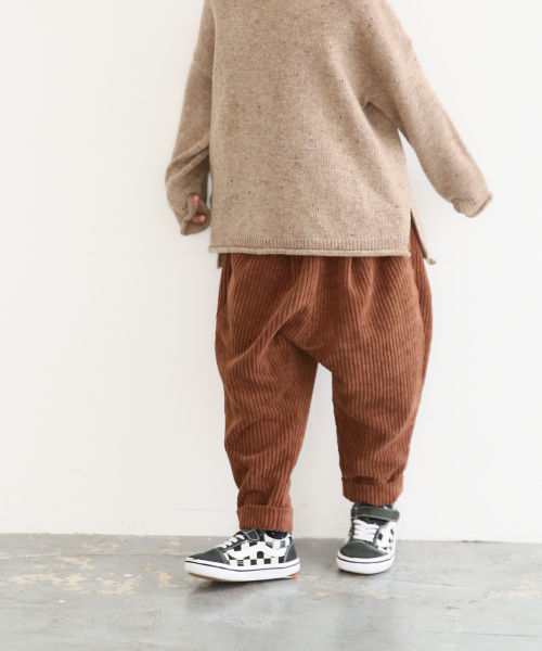 LOWRYS FARM（ローリーズファーム）の「カルコーデュロイ／パンツ　841677（その他パンツ・キッズ・ブラウン/ベージュ・100/110/120）」の2枚目の写真