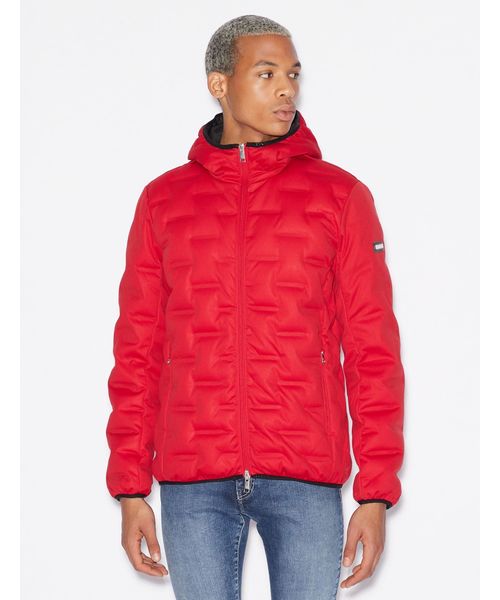 ARMANI EXCHANGE�i�A���}�[�j�G�N�X�`�F���W�j�́u�yA|X�A���}�[�j �G�N�X�`�F���W�z�t�[�f�B�@�_�E���W���P�b�g�i�_�E���W���P�b�g/�R�[�g�j�v�b���b�h