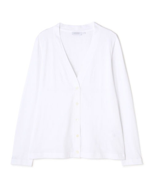 SUNSPEL（サンスペル）の「SUNSPEL / WOMEN’S Q82 PLAIN JERSEY（Tシャツ/カットソー・レディース・ホワイト/ブラック/ネイビー・1/2）」の2枚目の写真