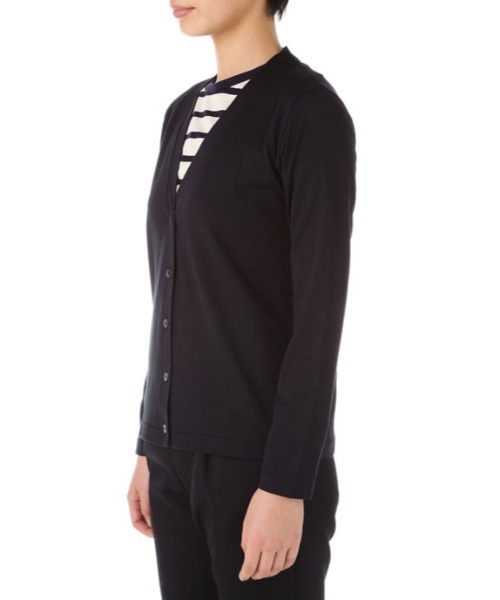 SUNSPEL（サンスペル）の「SUNSPEL / WOMEN’S Q82 PLAIN JERSEY（Tシャツ/カットソー・レディース・ホワイト/ブラック/ネイビー・1/2）」の8枚目の写真