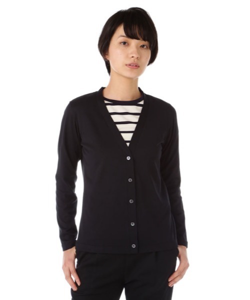 SUNSPEL（サンスペル）の「SUNSPEL / WOMEN’S Q82 PLAIN JERSEY（Tシャツ/カットソー・レディース・ホワイト/ブラック/ネイビー・1/2）」の13枚目の写真