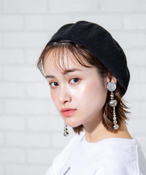 coen（コーエン）の「サーモベレー帽（ハンチング/ベレー帽・レディース・ブラック/ライトグレー/ブラウン・FREE）」の15枚目の写真