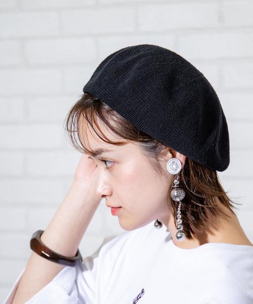 coen（コーエン）の「サーモベレー帽（ハンチング/ベレー帽・レディース・ブラック/ライトグレー/ブラウン・FREE）」の16枚目の写真