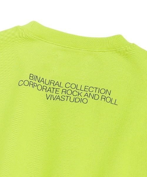 VIVASTUDIO（ビバスタジオ）の「BINAURAL CREWNECK（スウェット・メンズ・ブラック/ピンク/インディゴブルー/ライトグリーン/ミント/バイオレット/コバルトブルー・SMALL/MEDIUM/LARGE/X-LARGE）」の9枚目の写真