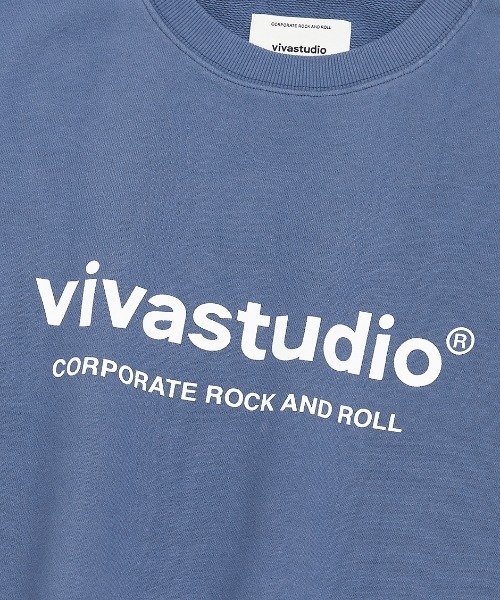 VIVASTUDIO（ビバスタジオ）の「BINAURAL CREWNECK（スウェット・メンズ・ブラック/ピンク/インディゴブルー/ライトグリーン/ミント/バイオレット/コバルトブルー・SMALL/MEDIUM/LARGE/X-LARGE）」の16枚目の写真
