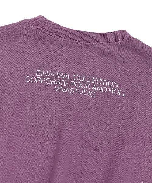 VIVASTUDIO（ビバスタジオ）の「BINAURAL CREWNECK（スウェット・メンズ・ブラック/ピンク/インディゴブルー/ライトグリーン/ミント/バイオレット/コバルトブルー・SMALL/MEDIUM/LARGE/X-LARGE）」の17枚目の写真