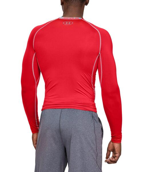 UNDER ARMOUR（アンダーアーマー）の「UAヒートギアアーマー ロングスリーブ シャツ（トレーニング/メンズ）（Tシャツ/カットソー・メンズ・ロイヤルブルー/ネイビー/ブラック/チャコールグレー/ホワイト/レッド・XXL/XL/MD/SM/LG/3XL）」の7枚目の写真