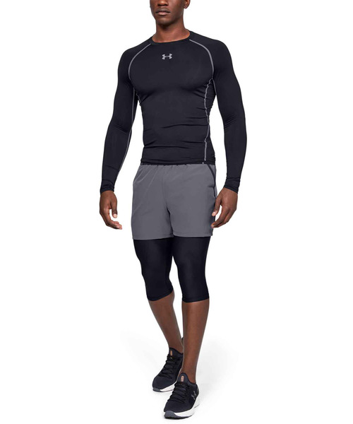 UNDER ARMOUR（アンダーアーマー）の「UAヒートギアアーマー ロングスリーブ シャツ（トレーニング/メンズ）（Tシャツ/カットソー・メンズ・ロイヤルブルー/ネイビー/ブラック/チャコールグレー/ホワイト/レッド・XXL/XL/MD/SM/LG/3XL）」の18枚目の写真