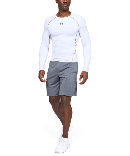 UNDER ARMOUR（アンダーアーマー）の「UAヒートギアアーマー ロングスリーブ シャツ（トレーニング/メンズ）（Tシャツ/カットソー・メンズ・ロイヤルブルー/ネイビー/ブラック/チャコールグレー/ホワイト/レッド・XXL/XL/MD/SM/LG/3XL）」の13枚目の写真