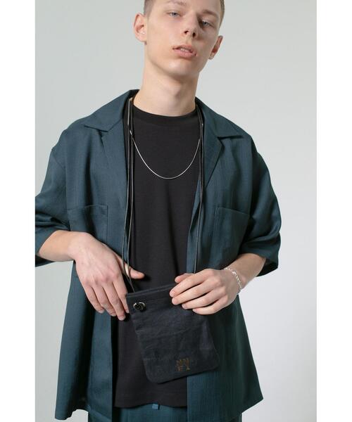 MONKEY TIME（モンキータイム）の「＜monkey time＞ PE/TWL LAPEL SHT/シャツ（シャツ/ブラウス・メンズ・ブラック/ダークグリーン/ナチュラル・MEDIUM/LARGE/X-LARGE/SMALL）」の3枚目の写真