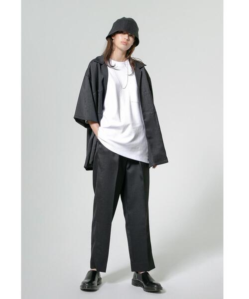 MONKEY TIME（モンキータイム）の「＜monkey time＞ PE/TWL LAPEL SHT/シャツ（シャツ/ブラウス・メンズ・ブラック/ダークグリーン/ナチュラル・MEDIUM/LARGE/X-LARGE/SMALL）」の17枚目の写真