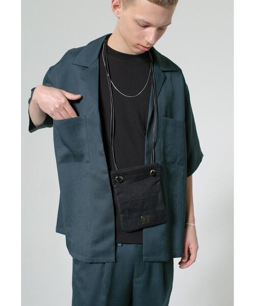 MONKEY TIME（モンキータイム）の「＜monkey time＞ PE/TWL LAPEL SHT/シャツ（シャツ/ブラウス・メンズ・ブラック/ダークグリーン/ナチュラル・MEDIUM/LARGE/X-LARGE/SMALL）」の21枚目の写真