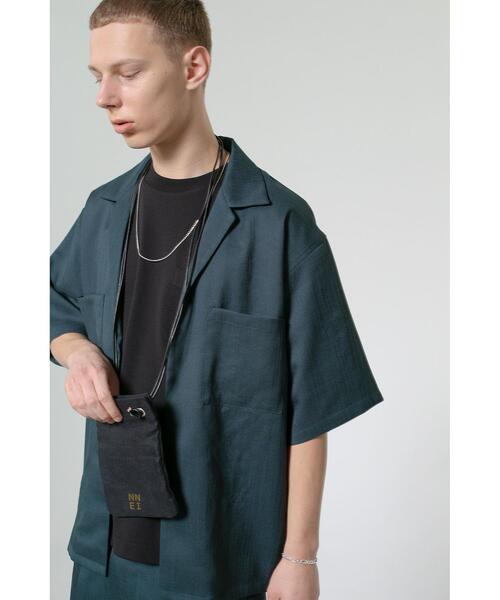 MONKEY TIME（モンキータイム）の「＜monkey time＞ PE/TWL LAPEL SHT/シャツ（シャツ/ブラウス・メンズ・ブラック/ダークグリーン/ナチュラル・MEDIUM/LARGE/X-LARGE/SMALL）」の20枚目の写真