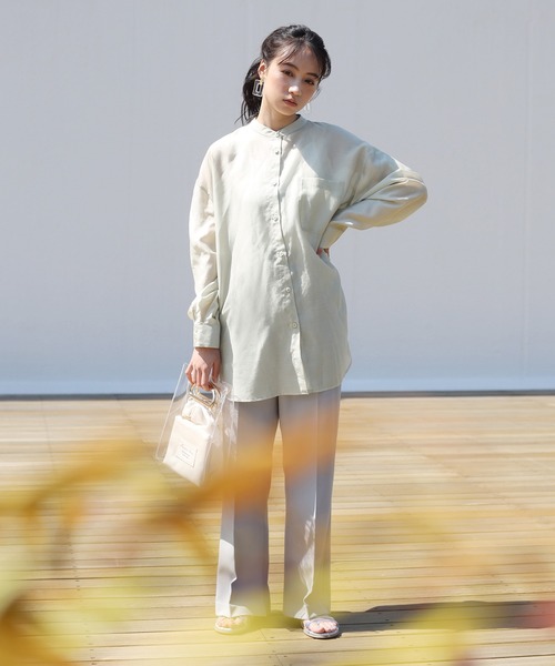 one after another NICE CLAUP（ワンアフターアナザーナイスクラップ）の「レースパンツ（その他パンツ・レディース・オフホワイト/サックスブルー/ベージュ・FREE）」の14枚目の写真