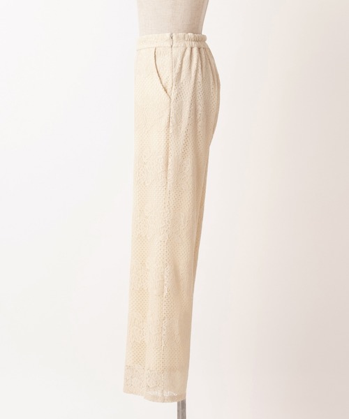 one after another NICE CLAUP（ワンアフターアナザーナイスクラップ）の「レースパンツ（その他パンツ・レディース・オフホワイト/サックスブルー/ベージュ・FREE）」の19枚目の写真