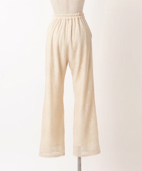 one after another NICE CLAUP（ワンアフターアナザーナイスクラップ）の「レースパンツ（その他パンツ・レディース・オフホワイト/サックスブルー/ベージュ・FREE）」の20枚目の写真