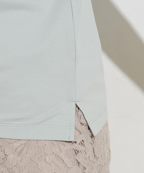 natural couture（ナチュラルクチュール）の「アソート女の子カラーフォトT（Tシャツ/カットソー・レディース・グレー/オフホワイト/ブルー/ライトベージュ・FREE）」の13枚目の写真