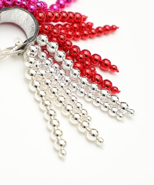 TOGA PULLA（トーガ　プルラ）の「【TOGA PULLA(トーガプルラ)】ビーズイヤリング　TP02-AK272（イヤリング・レディース・レッド/シルバー/ブルー/グリーン・FREE）」の13枚目の写真