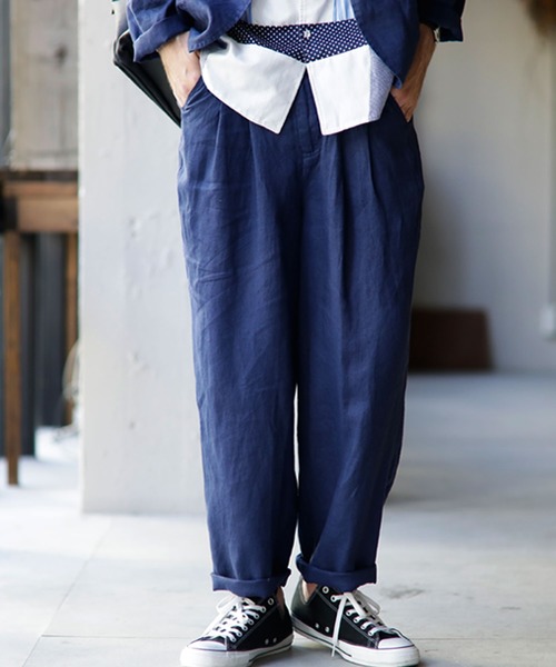 リネンパンツ その他パンツ Antiqua アンティカ のファッション通販 Zozotown