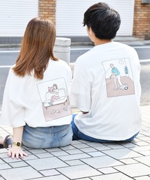 PairPair | カップル掃除プリントTシャツ(Tシャツ/カットソー)