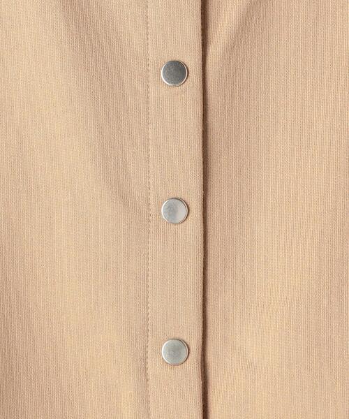 green label relaxing(グリーンレーベルリラクシング)の「〔WEB限定〕ミニ裏毛 スウェット カーディガン(カーディガン/ボレロ・キッズ・ナチュラル/ブラック/コバルトブルー/ライトブルー/ベージュ・145/155/135/105/125/115)」の17枚目の写真