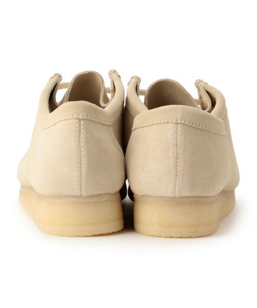 Clarks（クラークス）の「Clarks: WALLABEE LOW/ワラビー ロー（ブーツ・メンズ・ピンク/ライトグリーン/ナチュラル・90/80/85/95/70/65/75）」の4枚目の写真