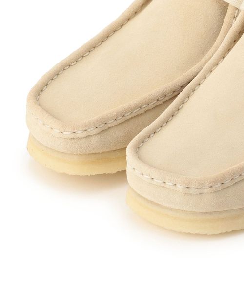 Clarks（クラークス）の「Clarks: WALLABEE LOW/ワラビー ロー（ブーツ・メンズ・ピンク/ライトグリーン/ナチュラル・90/80/85/95/70/65/75）」の6枚目の写真
