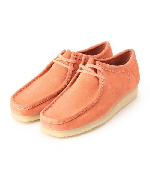 Clarks（クラークス）の「Clarks: WALLABEE LOW/ワラビー ロー（ブーツ・メンズ・ピンク/ライトグリーン/ナチュラル・90/80/85/95/70/65/75）」の9枚目の写真