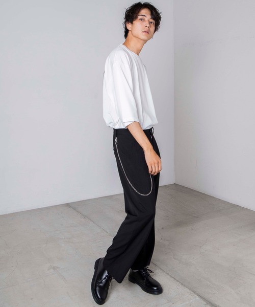 WEGO（ウィゴー）の「WEGO/グラフィックアートビッグシルエットT（Tシャツ/カットソー・メンズ・パープル系その他/ホワイト・MEDIUM/LARGE）」の14枚目の写真