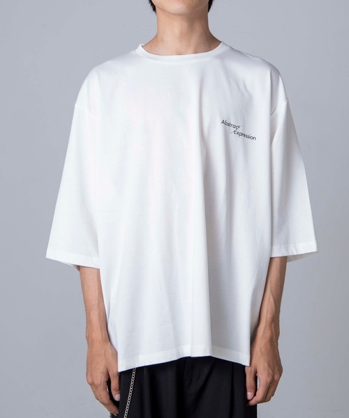 WEGO（ウィゴー）の「WEGO/グラフィックアートビッグシルエットT（Tシャツ/カットソー・メンズ・パープル系その他/ホワイト・MEDIUM/LARGE）」の5枚目の写真