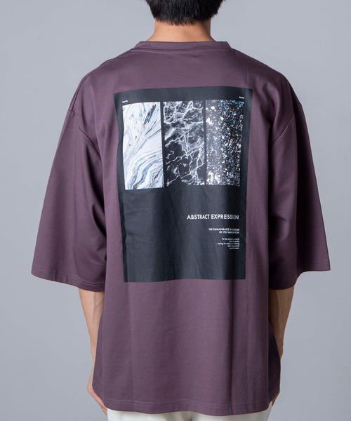 WEGO（ウィゴー）の「WEGO/グラフィックアートビッグシルエットT（Tシャツ/カットソー・メンズ・パープル系その他/ホワイト・MEDIUM/LARGE）」の15枚目の写真